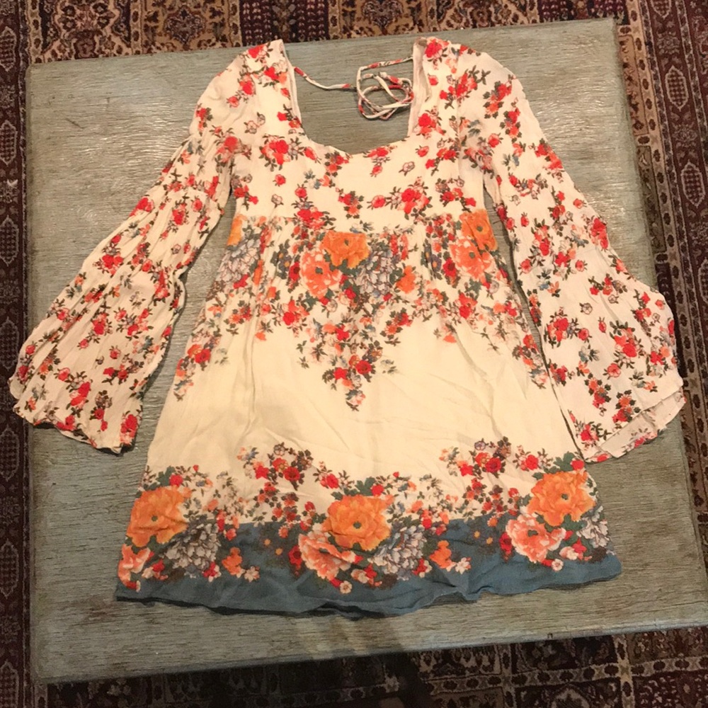 Floral dress from Anthropologie